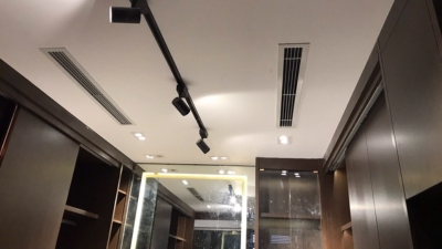 điều hòa giấu trần nối ống gió Mitsubishi phù hợp với không gian nào